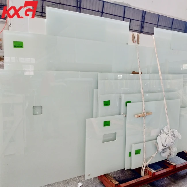 China professional building glass factory 6mm silk screen printed glass for partition wall