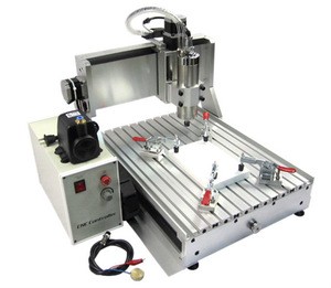 China small diy hobby 4 axis 3040 cnc wood metal stone router 4 axis bits kit atc acrylic pcb engraver milling machine