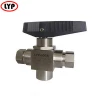China supplier cng filling station part ball valve with ss handle