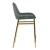 Import China Supplier High Quality Modern Design Kitchen Metal Frame Velvet Cover Bar Stool High Chair With gold legs from China