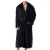 Import Chinese mens microfiber coral fleece weight robe bathrobe in blue from China
