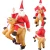 Import christmas decorations inflatable giant christmas ornaments inflatable Christmas inflatable costume from China