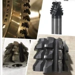 Christmas Tree Cutting Tools Worm Gear Hob Steam Turbine Use Fir Tree Slot Milling Cutter