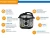 Import Classic electrical pressure cooker with food steamer from China