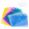 Clear Document+bag  Folder With SnapButton, Quality Poly Envelope Bag,US LETTER / A4 size Office supplies