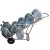 Import Collapsible Steel Heavy Duty Bottled Hand Trolley Watering Cart from China
