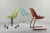 Colorful leisure stackable  conference office plastic chair coffee chair restaurant chair