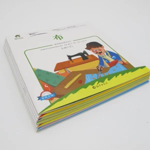 comic book printing with perfect binding a4 paper printing paper children cardboard book