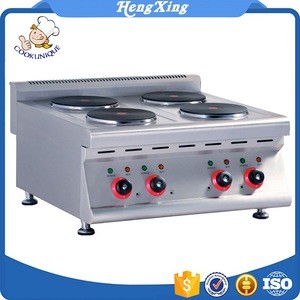 Commercial Counter Top Electric Hot Plate Cooker 4 Burner Electric Stove