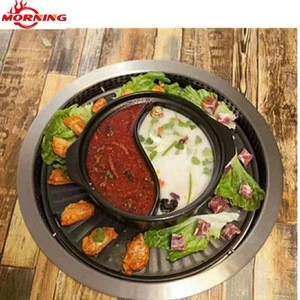 Commercial Korean Bbq Restaurant Indoor On Hibachi Table Top Electric Grill