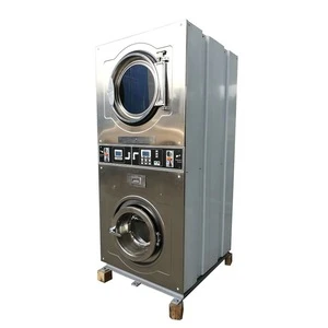 Commercial laundry machine-coin operating washer and dryer