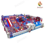 Commercial naughty castle Indoor Playground Playing Equipment