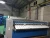 commercial steam heated 2500 mm working width laundry press machine