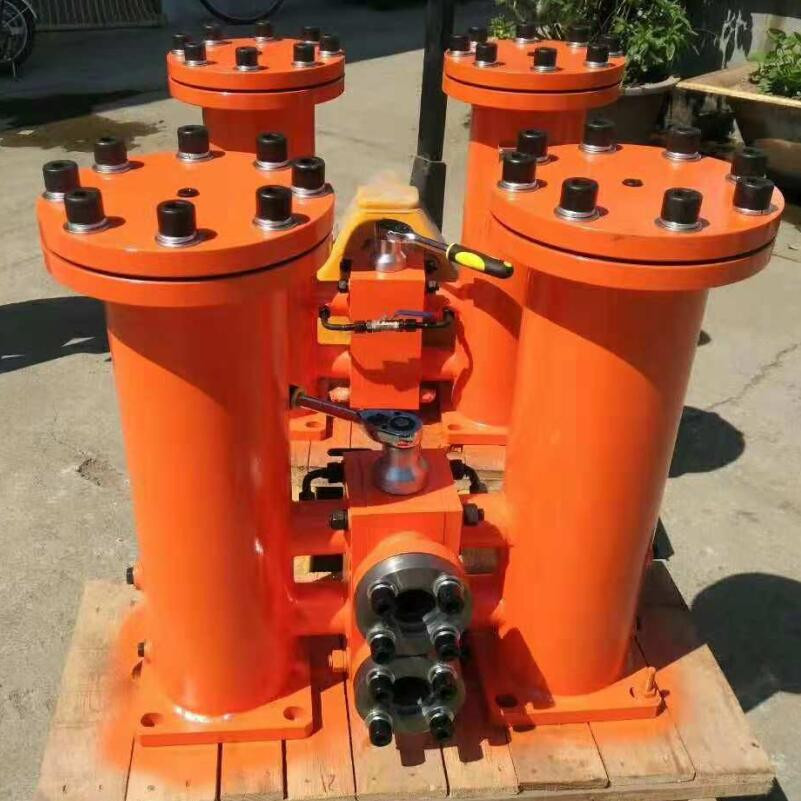 Complete in Specifications Pressure Hydraulic Return oil Duplex Strainer for Hydraulic System Continuous Filtration