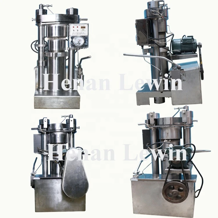 Cooking oil press machine automatic sesame oil press cold and hot oil press high yield and high quality long uselife