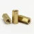 Import Copper Din6334 High quality brass long hex nut from China