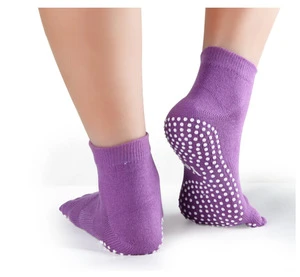Cotton Yoga Toe Socks Non Slip Yoga Socks ,Workout Sport Socks