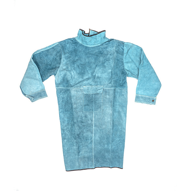 Buy Cowhide Leather Welding Jackets Safety Clothes Working Welder