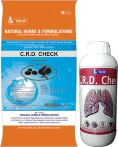 CRD Check (Effective Remedy Against Respiratory Disorders) Poultry cattle products Indian origin