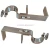 Import Curtain Rod Holder and Adjustable Curtain Rod Brackets, Set of 2 dark brown from China