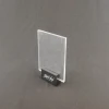 Custom A3 A4 A5 Acrylic T Shape Double Sided Table Top Display Stand Sign Holder