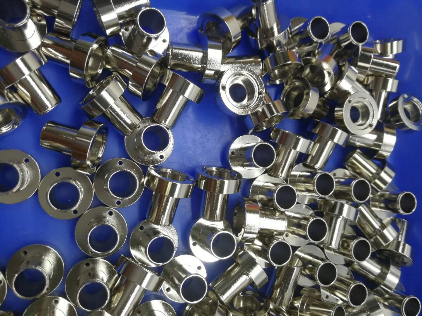 Custom Aluminium/Steel different material cnc machining nickel plated parts other fabrication services