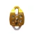 Import Custom anodized stainless steel big double wheel pulley from China