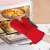 Import Custom Anti-scalding silicone Kitchen Microwave Oven Baking Gloves kitchen Oven Mitts from China