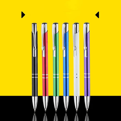 Buy Custom Ball Point Pen Manufacturer Metal Retractable Ballpoint Pens ...