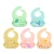 Import Custom BPA Free Soft Waterproof Silicone Baby Bib with Food Catcher, Baby Silicone Bib from China