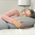 Import Custom cheap C shape pregnancy pillow full body pregnancy pillow for pregnant woman from China
