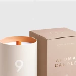 Custom Design Luxury Candle Gift Jar Storage Paperboard Box Packaging