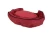 Import Custom Fabric OEM Red color dog soft round pet beds from China