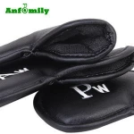 Custom Golf 12pcs Thick Synthetic Leather Golf Iron Head Covers Set Headcover Fit All Brands