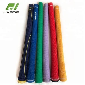 Custom half cord yarn rubber golf club grip