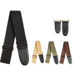 Custom JT-BD04 Musical Instruments Accessories PU Leather Nylon Colorful Guitar Strap