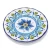 Import custom logo melamine printing serving plastic round dinner plate tableware manufacture platter from China