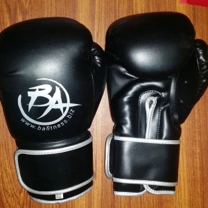 Custom Logo Punching Gloves Personalized Muay Thai Leather Boxing Gloves