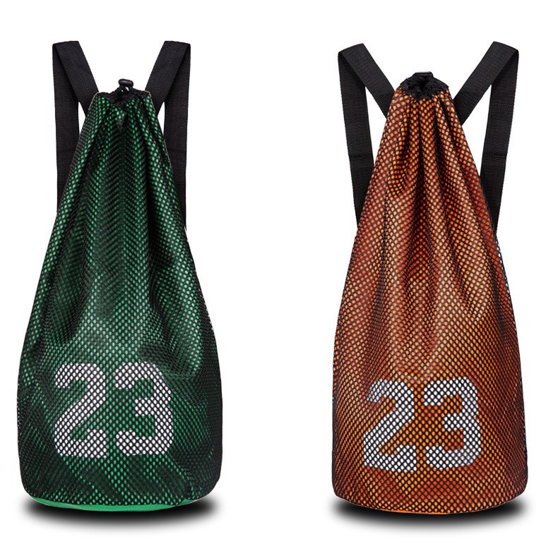 Custom New Design Drawstring Bag Football Back Pack Basketball Gym Sports Bag