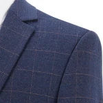 Custom One Button Wedding Made To Measure Suits