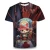 Import Custom Pattern  Cartoon Character t shirt,3d t shirt sublimation polyester  tee-shirt anime japonais 3d from China