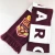 Custom printing logo Acrylic Knitted Scarf Football Club Fans Cheering Scarf