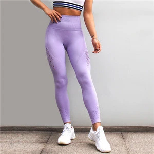 Custom Tights High Waisted Tights Wearing Yoga Workout Gym Leggings For Women