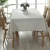 Import customer size multi color table clothes 100% Pure Linen Table cloth from China