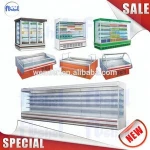 Customize size vertical soft drink used supermarket refrigeration equipment