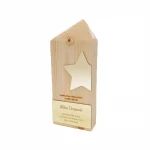 Customize Wooden Trophies and Award Acrylic Plaque