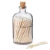 Import Customized calligraphy large matches in glass bottle with cork lid from China