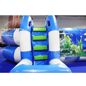 Customized Design NEVERLAND TOYS Coco Tree Swimming Pool Inflatable Water Play High Quality Inflatable Pool for Sale