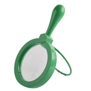 Customized glass facial steamer lamp led light magnifier plastic magnifying lens