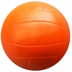 customized high quality outdoor beach sports game inflatable rubber volleyball ball